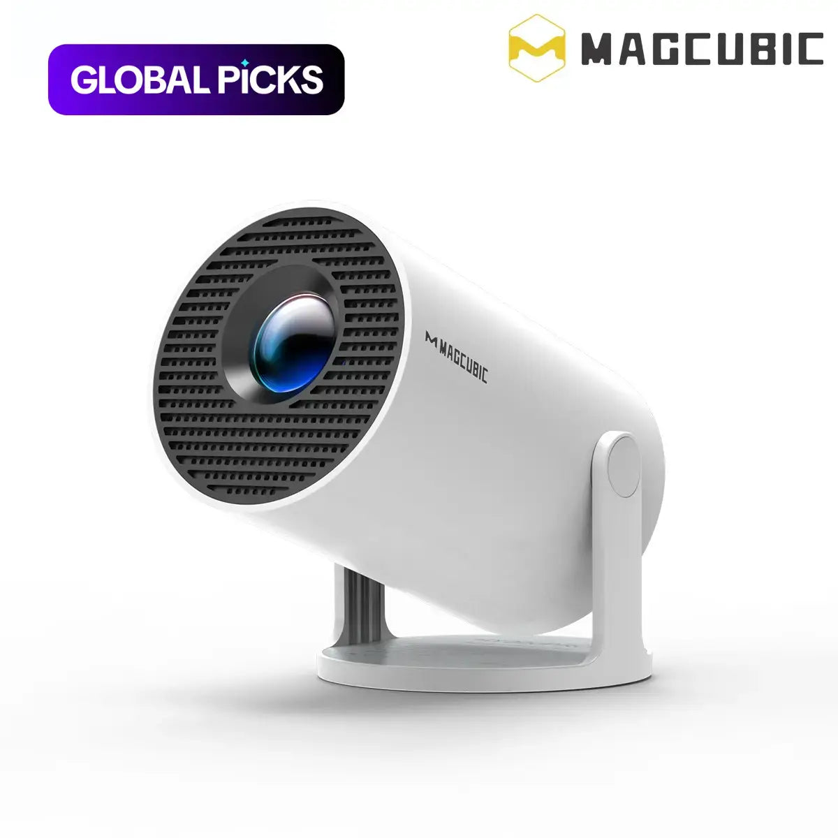Magcubic HY300Pro Android 14.0 Smart Projector - WiFi 6, 290 ANSI Lumens, Allwinner H726, Bluetooth 5.4, 1080P Portable Home and Outdoor Cinema Projector