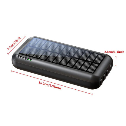 AV3NIX SolarCharge Pro™ | 20000mAh Fast Solar Power Bank
