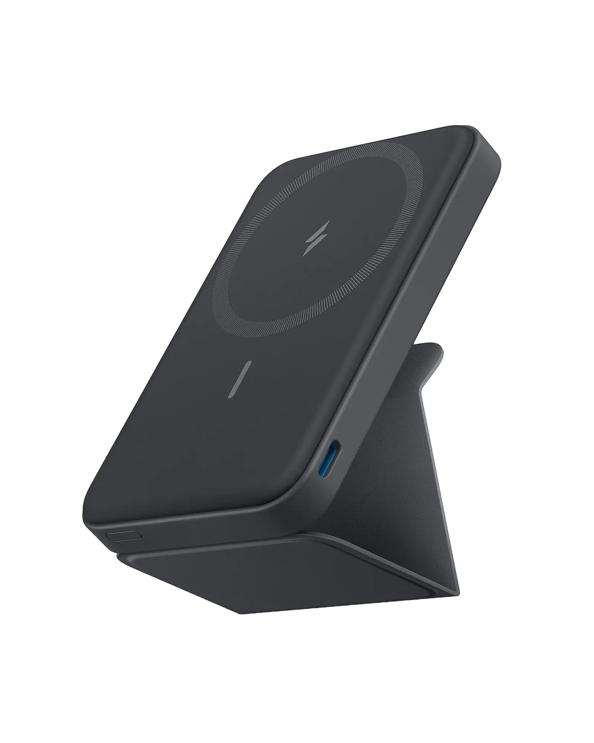 Anker 5,000mAh Magnetic Power Bank - Wireless Portable Charger with Foldable Stand and USB-C Port for iPhone 17/16/15/14/13