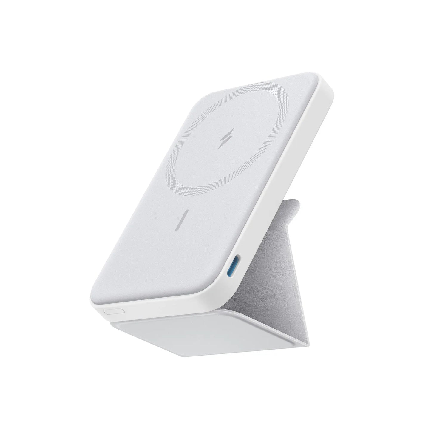 Anker 5,000mAh Magnetic Power Bank - Wireless Portable Charger with Foldable Stand and USB-C Port for iPhone 17/16/15/14/13
